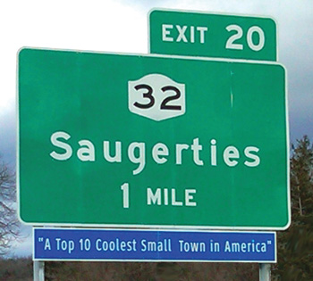saugerties cool town sign