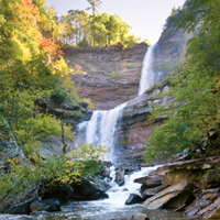 waterfalls