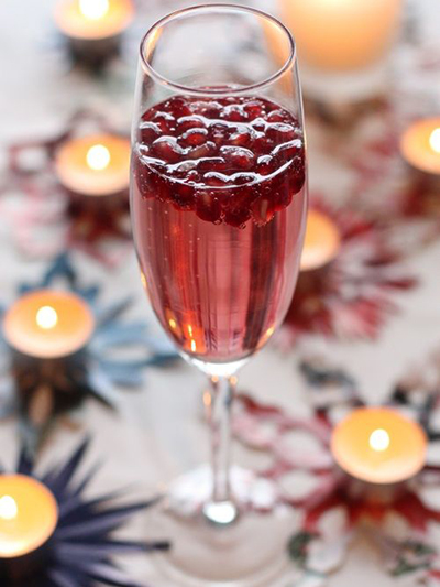 pomegranate sparkler