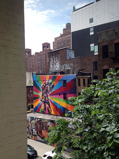 high line murals