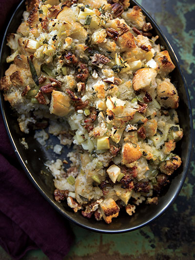 Stuffing With Sausage Pecans And Apples Recipe