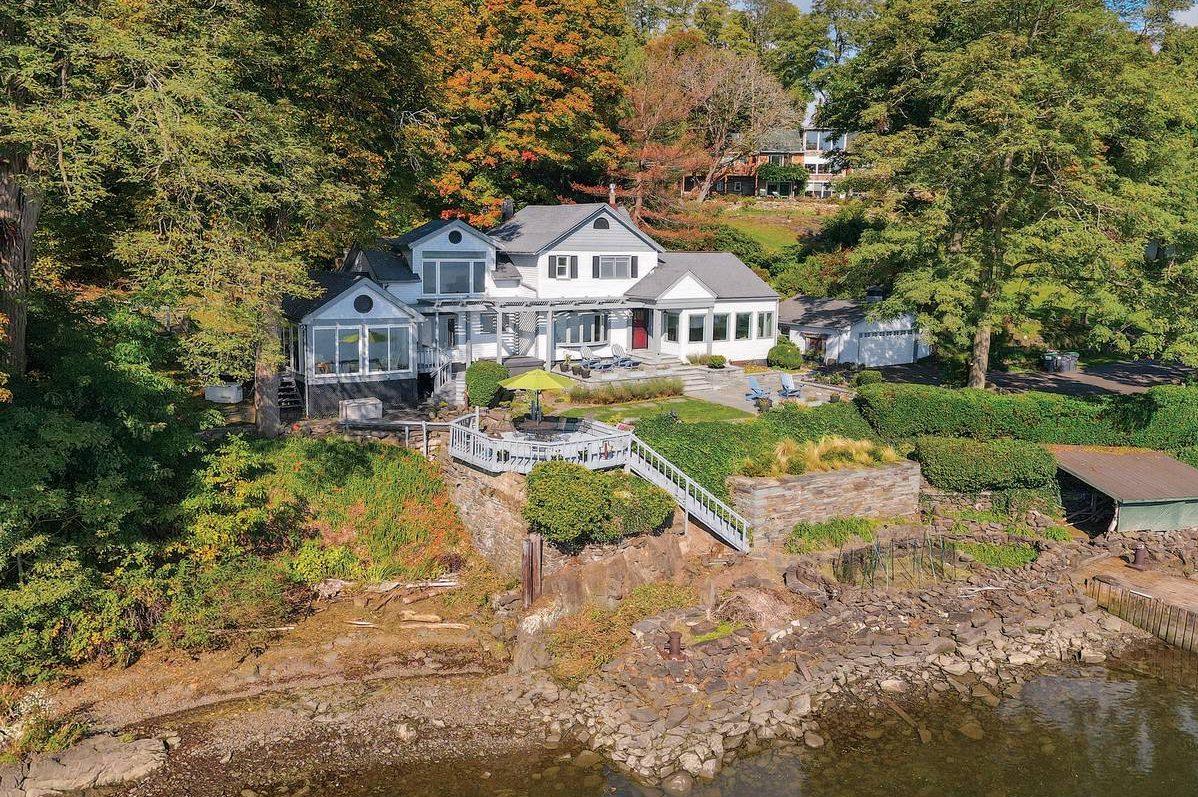2 Riverfront Properties Made for Waterside Living in the Hudson Valley