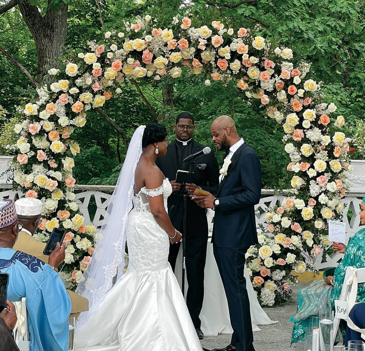 Circular Rose arch