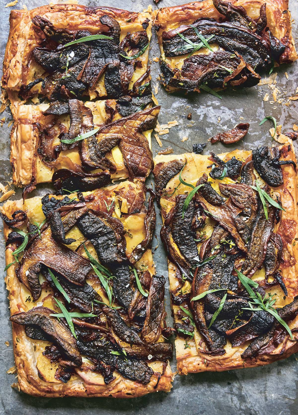 This Wild MushroomPotatoOnion Tart Is an AllDay Treat