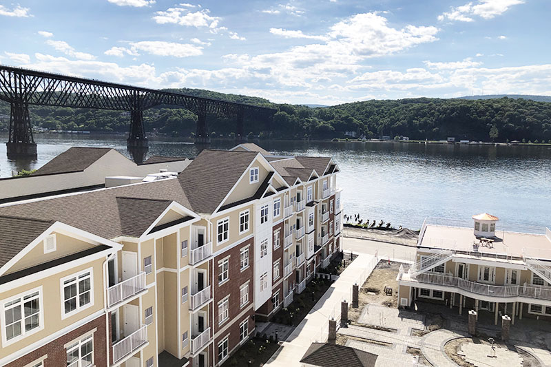 A Luxury Living Community Settles on Poughkeepsie’s Waterfront